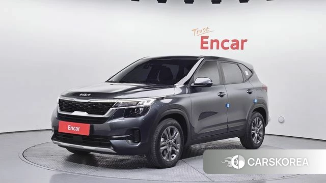 Kia Seltos 2022 Серый из Кореи