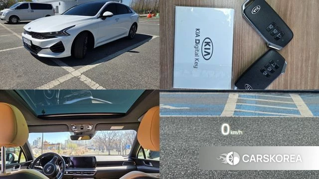 Kia K5 3rd generation 2021 Белый из Кореи