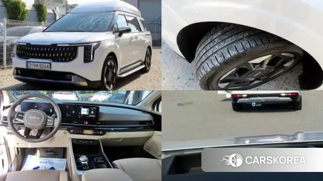 Kia The New Carnival 4th Generation 2024 Белый из Кореи