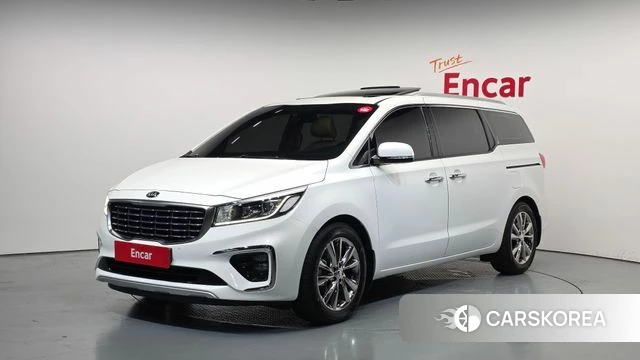 Kia The New Carnival 2019 Белый из Кореи