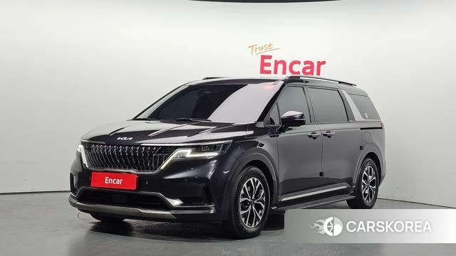 Kia Carnival 4th generation 2023 Серый из Кореи