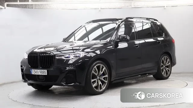BMW X7 (G07) 2022 Синий из Кореи