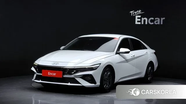 Hyundai The New Avante (CN7) 2024 Белый из Кореи