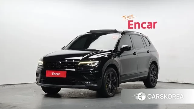 Volkswagen Tiguan Allspace 2020 Черный из Кореи