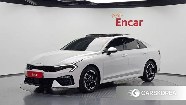 Kia The New K5 3rd generation 2024 Белый из Кореи