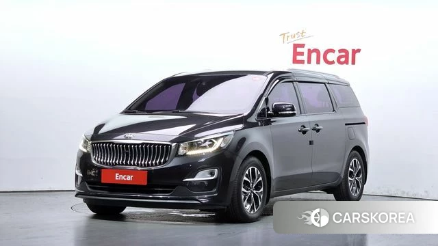 Kia The New Carnival 2018 Черный из Кореи
