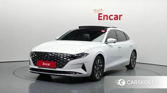 Hyundai The New Grandeur IG Hybrid 2022 Белый из Кореи
