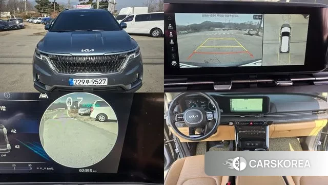 Kia Carnival 4th generation 2022 Синий нефрит из Кореи