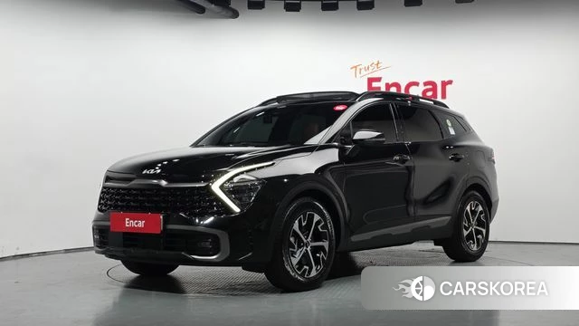 Kia Sportage 5th Generation Hybrid 2022 Черный из Кореи