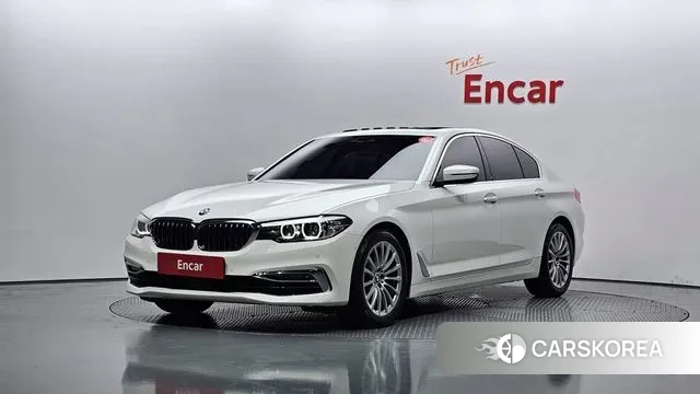 BMW 5 Series (G30) 2019 Белый из Кореи