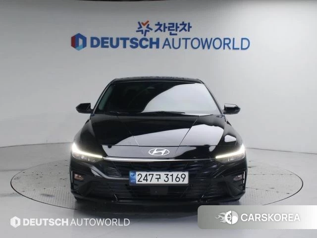 Hyundai The New Avante (CN7) 2023 Черный из Кореи