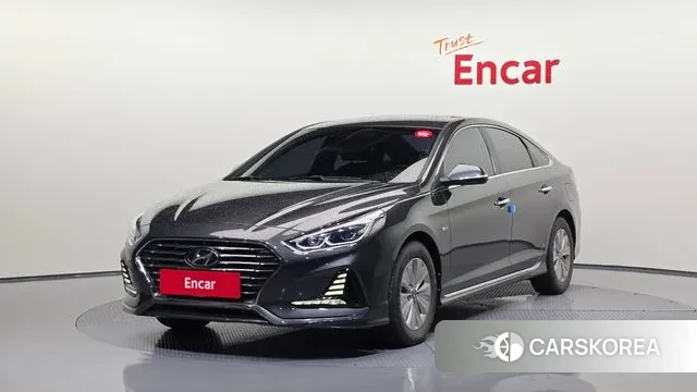 Hyundai Sonata New Rise Hybrid 2019 Серый из Кореи