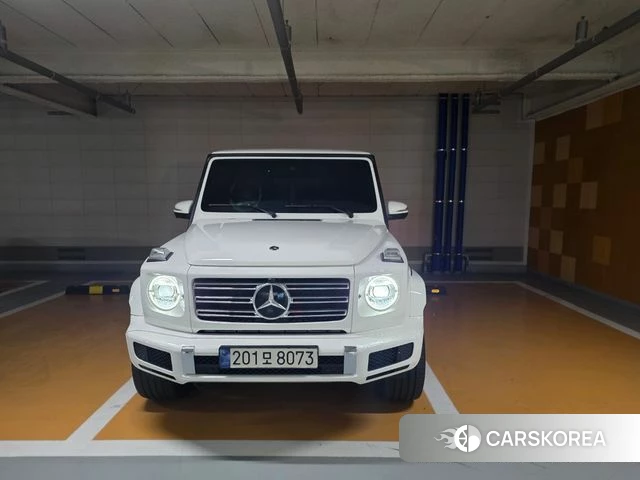 Mercedes-Benz G-Class W463b 2023 Белый из Кореи