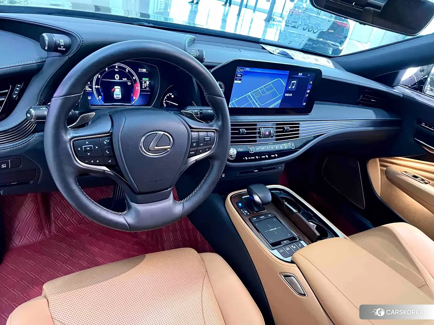 Lexus LS 2022 Черный из Китая