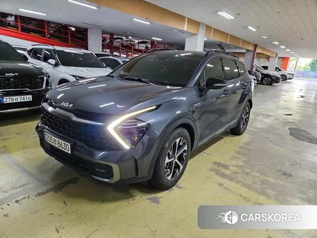 Kia Sportage 5th Generation Hybrid 2021 Серый из Кореи