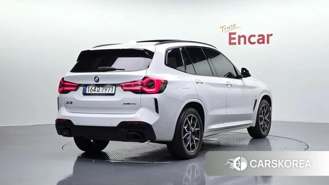 BMW X3 (G01) 2022 Белый из Кореи