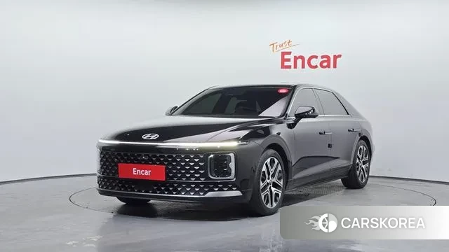 Hyundai Grandeur Hybrid (GN7) 2023 Черный из Кореи