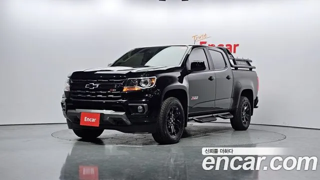 Chevrolet (GM Daewoo) Real New Colorado 2022 Черный из Кореи