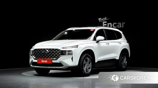 Hyundai The New Santa Fe 2021 Белый из Кореи