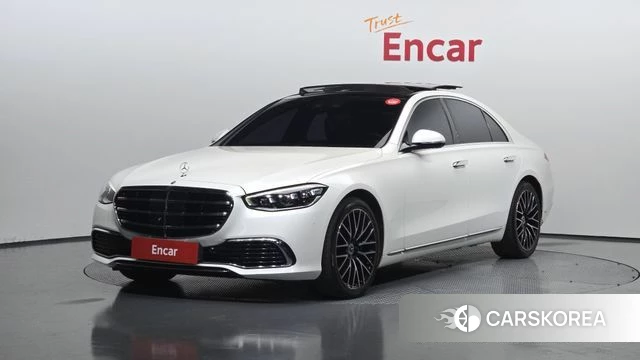 Mercedes-Benz S-Class W223 2021 Белый из Кореи