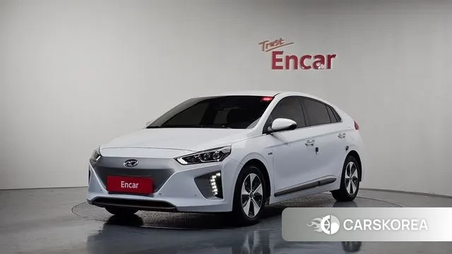 Hyundai Ionic Electric 2018 Белый из Кореи