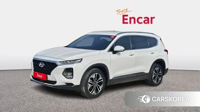 Hyundai Santa Fe TM 2018 Белый из Кореи
