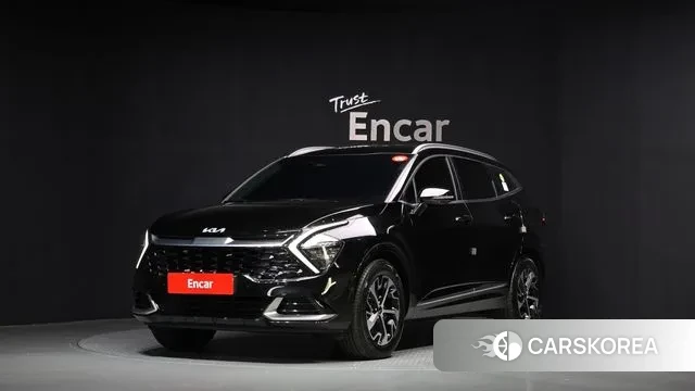 Kia Sportage 5th Generation Hybrid 2021 Черный из Кореи