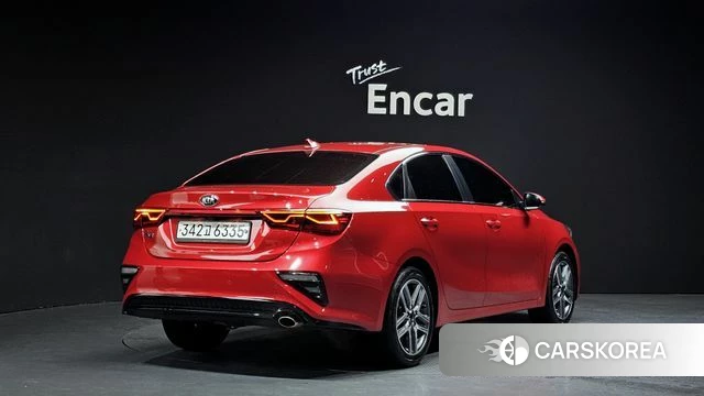 Kia Come New K3 2019 Красный из Кореи