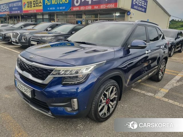 Kia Seltos 2019 Синий из Кореи