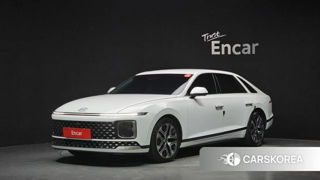 Hyundai Grandeur Hybrid (GN7) 2023 Белый из Кореи