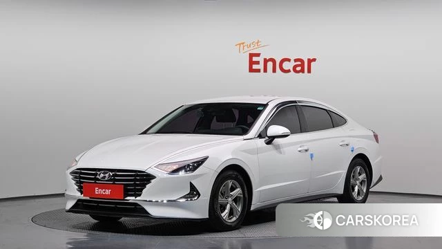 Hyundai Sonata (DN8) 2019 Белый из Кореи