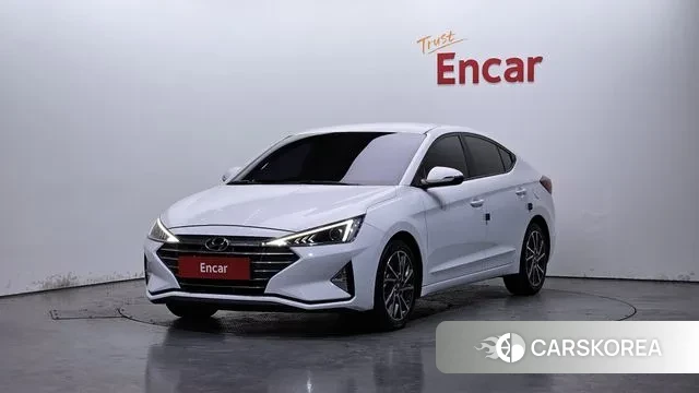 Hyundai The New Avante AD 2019 Белый из Кореи