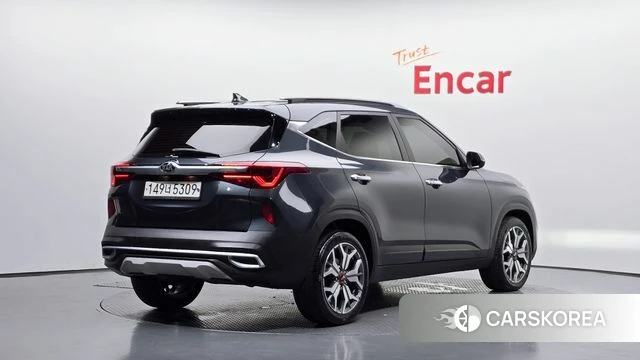Kia Seltos 2019 Серый из Кореи