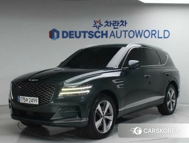 Genesis GV80 2021 Зеленый из Кореи