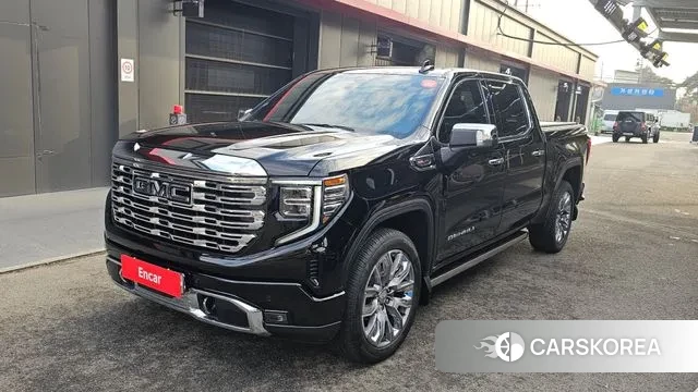 GMC Sierra 2024 Черный из Кореи