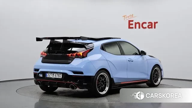Hyundai Veloster (JS) 2018 Небесно-голубой из Кореи