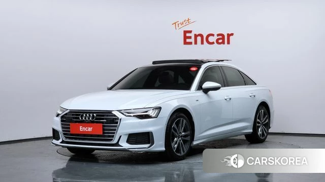 Audi A6 (C8) 2023 Белый из Кореи