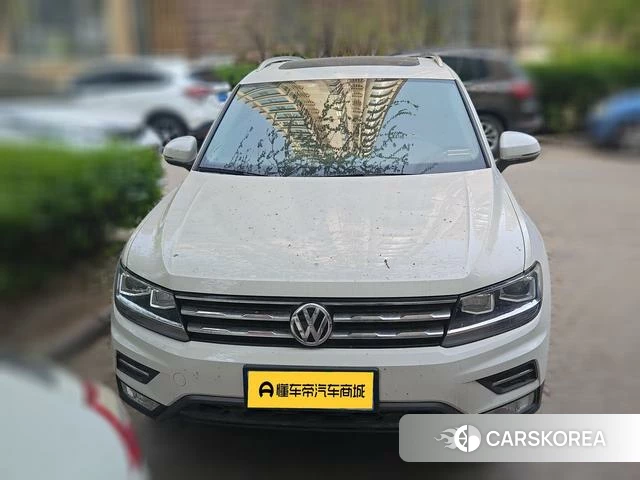 Volkswagen Tiguan L 2020 Белый из Китая