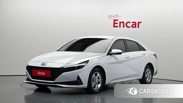Hyundai Avante (CN7) 2020 Белый из Кореи