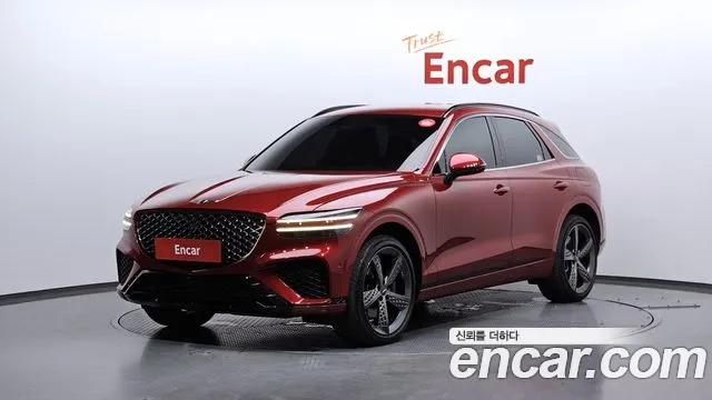 Genesis GV70 2021 Красный из Кореи