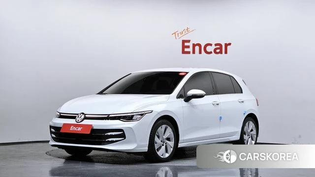 Volkswagen Golf 8th Generation 2025 Белый из Кореи