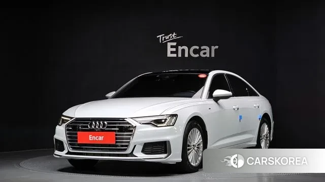 Audi A6 (C8) 2021 Белый из Кореи