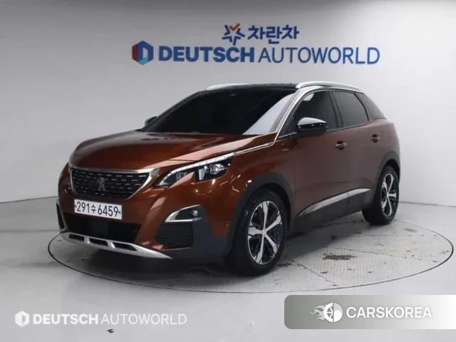 Peugeot 3008 second generation 2020 Коричневый из Кореи