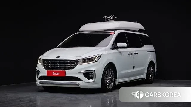 Kia The New Carnival 2019 Белый из Кореи