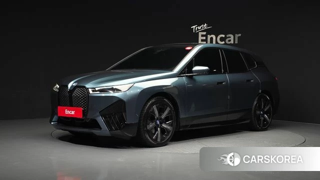 BMW iX 2023 Синий нефрит из Кореи