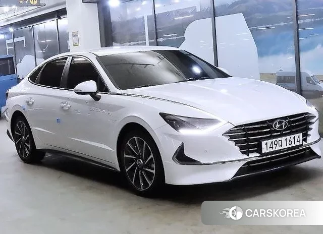 Hyundai Sonata (DN8) 2021 Белый из Кореи