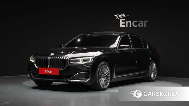 BMW 7 Series (G11) 2021 Черный из Кореи