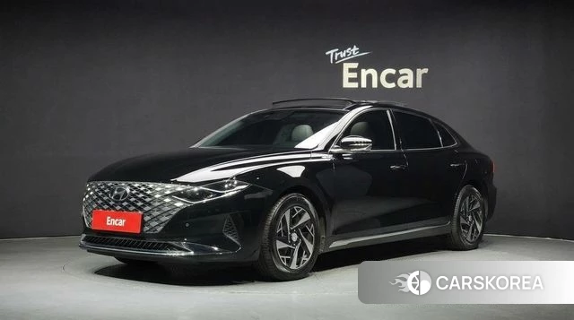 Hyundai The New Grandeur IG Hybrid 2022 Черный из Кореи