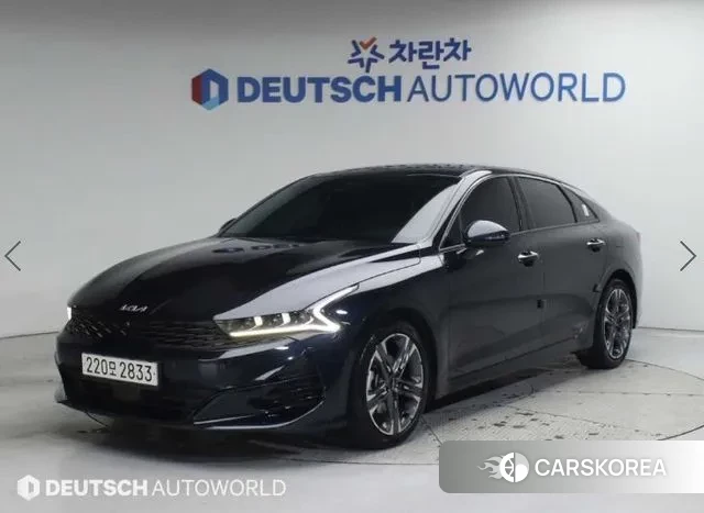 Kia K5 3rd generation 2023 Синий из Кореи