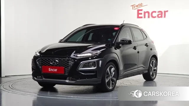 Hyundai Kona 2018 Черный из Кореи